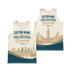 Customized Philly Run 2026 Running Singlet Unisex Marathon Tank Top