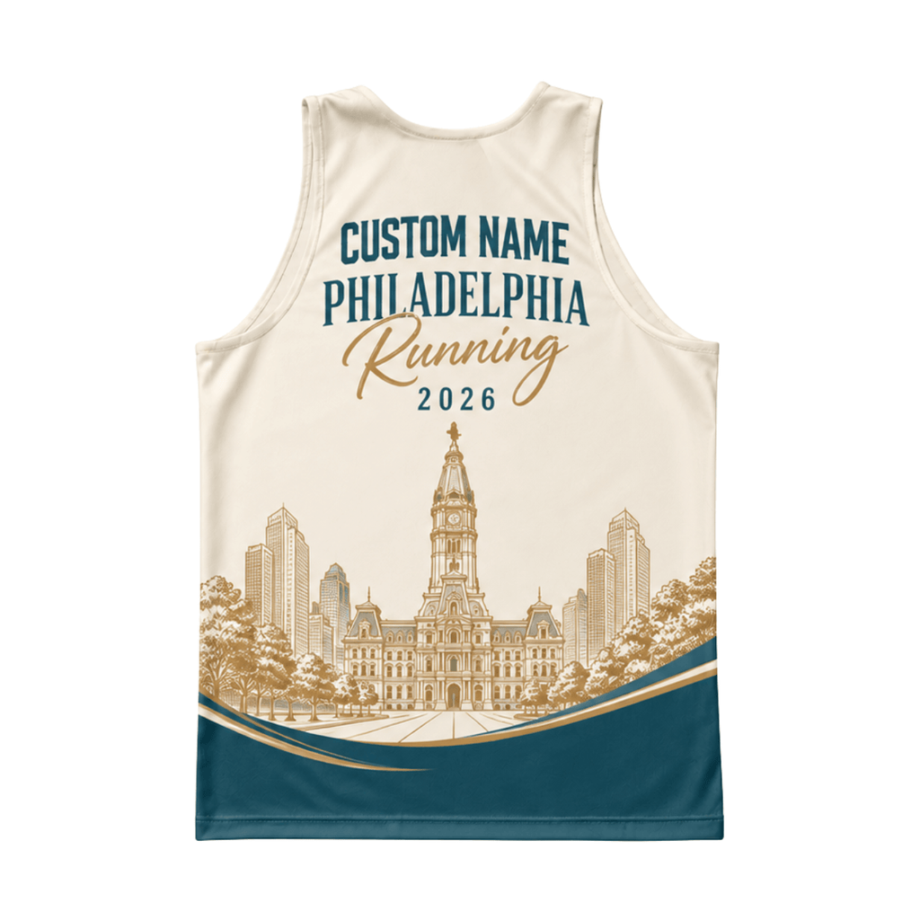 Customized Philly Run 2026 Running Singlet Unisex Marathon Tank Top