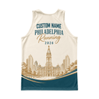Customized Philly Run 2026 Running Singlet Unisex Marathon Tank Top