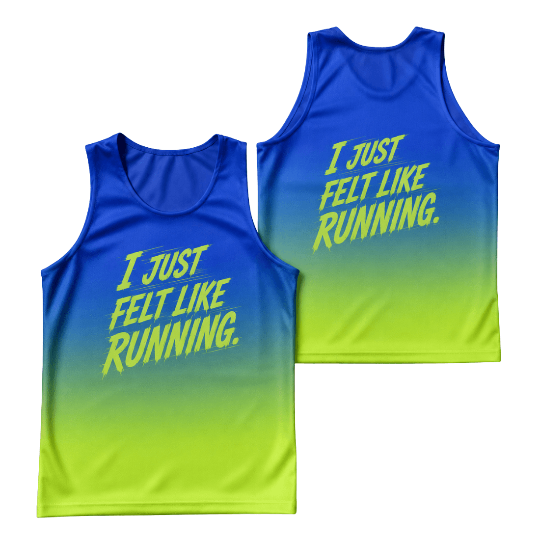 Felt Like Running Tech Running Tank Top