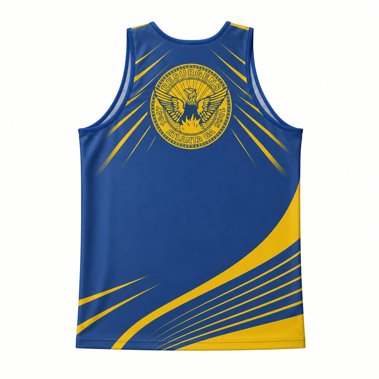 Georgia Running Tank Top Atlanta City Flag Running Singlet for Men and Women