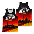 Germany Running Tank Top Custom Name 2026 Berlin Running Singlet for Men and Women