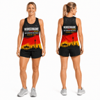 Germany Running Tank Top Custom Name 42.195 KM Berlin Running Singlet for Men and Women