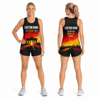 Germany Running Tank Top Custom Name 42K 2026 Road To Berlin Running Singlet for Men and Women