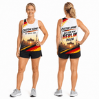Germany Running Tank Top Custom Name 42K 2026 Sunrise Berlin Running Singlet for Men and Women