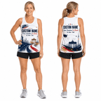 Germany Running Tank Top Custom Name USA To Berlin 2026 Running Singlet for Men and Women