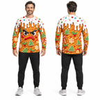 Grumpy Christmas Gingerbread Funny Unisex Running Long Sleeve Shirt