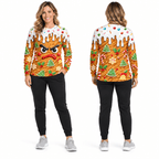 Grumpy Christmas Gingerbread Funny Unisex Running Long Sleeve Shirt