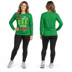I'm Not An Elf I'm Just Short Funny Unisex Running Long Sleeve Shirt