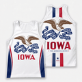 Iowa Running Tank Top Hawkeye State Running Singlet for Men and Women