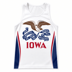 Iowa Running Tank Top Hawkeye State Running Singlet for Men and Women
