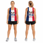 Iowa Running Tank Top State Eagle Iowa State Flag Running Singlet for Men and Women