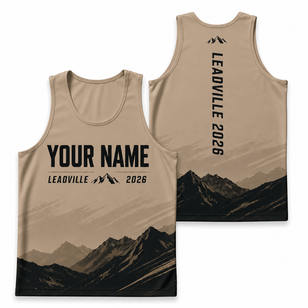 Customized Leadville 2026 Tech Running Tank Top