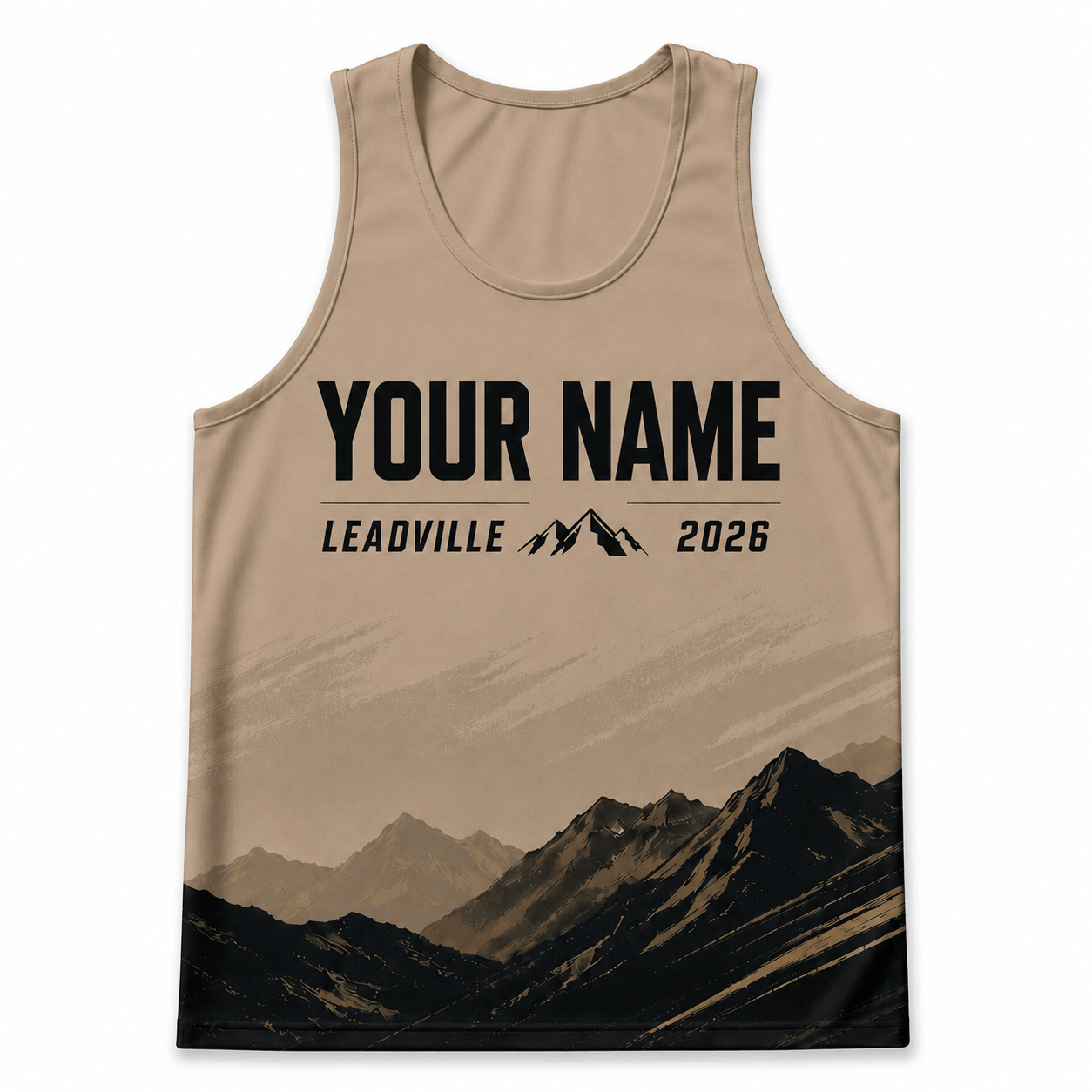 Customized Leadville 2026 Tech Running Tank Top