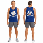 Louisiana Running Tank Top State Pride Tech Running Singlet