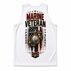 Veteran Running Tank Top - Marine Corps Veteran Tech Running Singlet