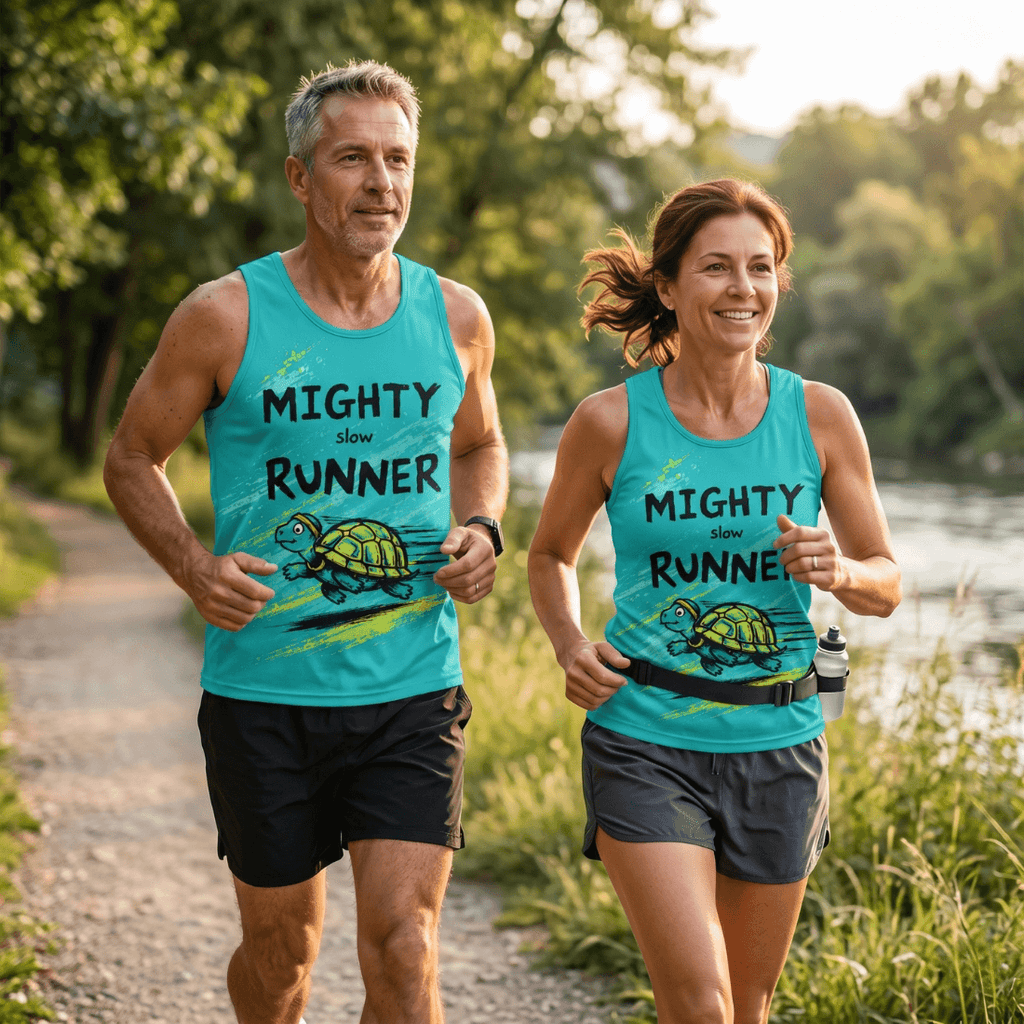 Mighty Slow Runner Tech Running Tank Top