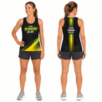 Motivational Running Tank Top Running Is Life Running Singlet for Men and Women