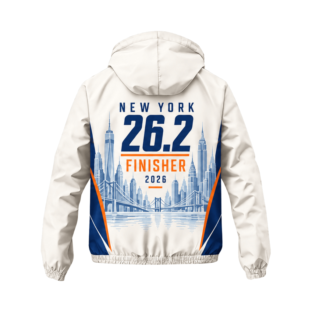 NYC Finisher 26.2 2026 Running Windbreaker Jacket