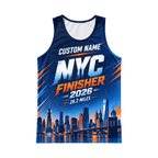 NYC Proud Finisher 26.2 2026 Running Singlet Unisex Marathon Tank Top