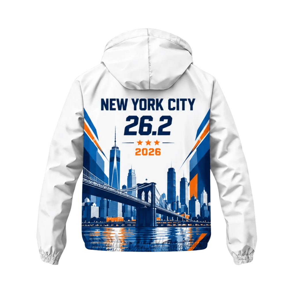 New York City 26.2 Finisher 2026 Running Windbreaker Jacket