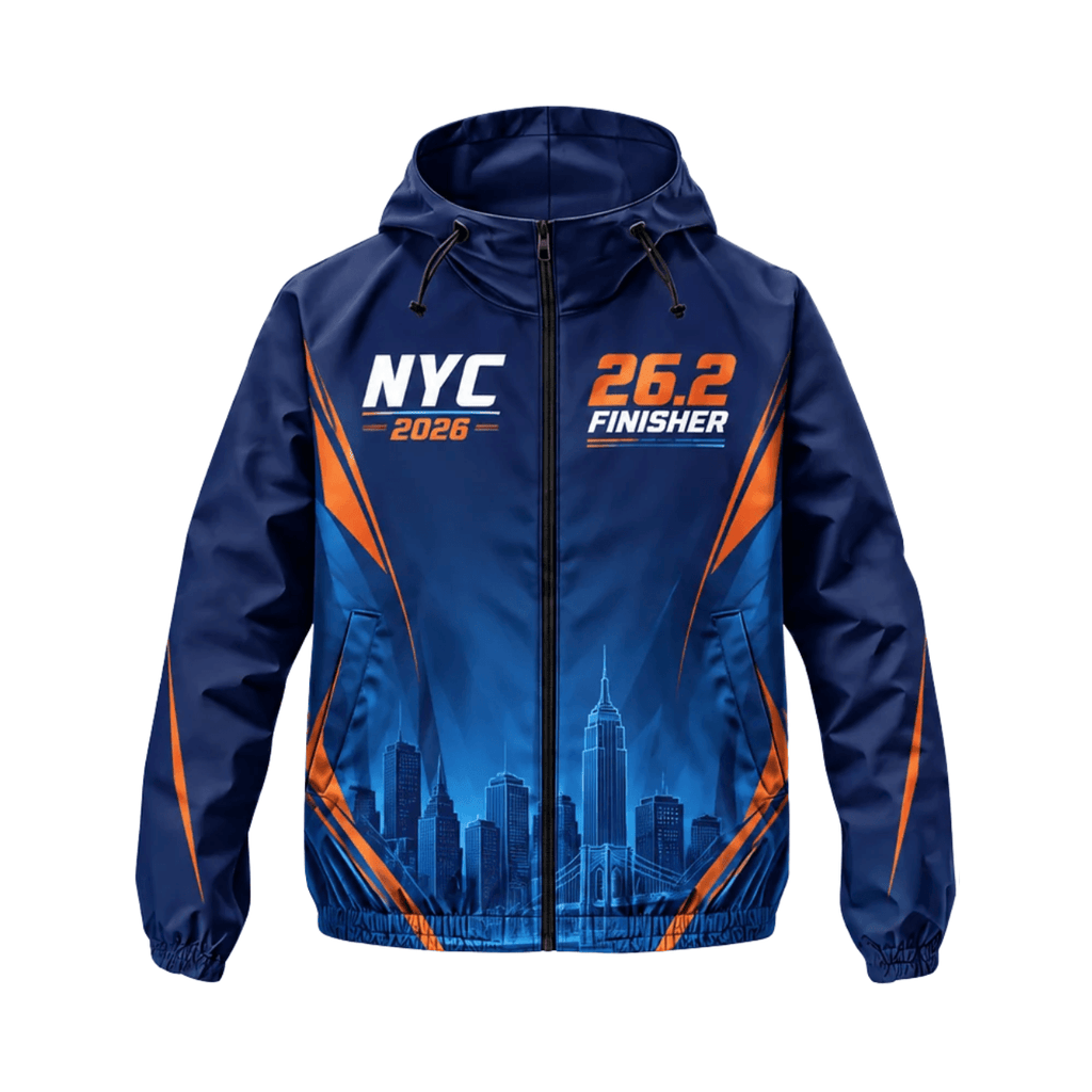 New York Finisher 26.2 2026 Running Windbreaker Jacket