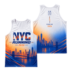 New York Running Tank Top 2026 Sunset Harbor NYC Running Singlet for Men and Women