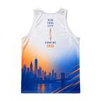 New York Running Tank Top 2026 Sunset Harbor NYC Running Singlet for Men and Women