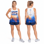 New York Running Tank Top 2026 Sunset Harbor NYC Running Singlet for Men and Women