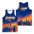 New York Running Tank Top 2026 Sunset New York City Running Singlet for Men and Women