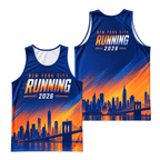 New York Running Tank Top 2026 Sunset New York City Running Singlet for Men and Women
