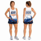 New York Running Tank Top Custom Name 2026 26.2 NYC Running Singlet for Men and Women
