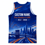 New York Running Tank Top Custom Name Hometown 2026 NYC Running Singlet for Men and Women
