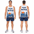 New York Running Tank Top Your Name Runs NYC Running Singlet for Men and Women