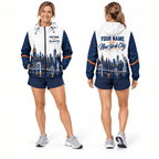 New York Running Windbreaker Jacket Your Name Runs NYC Running Jacket for Men and Women
