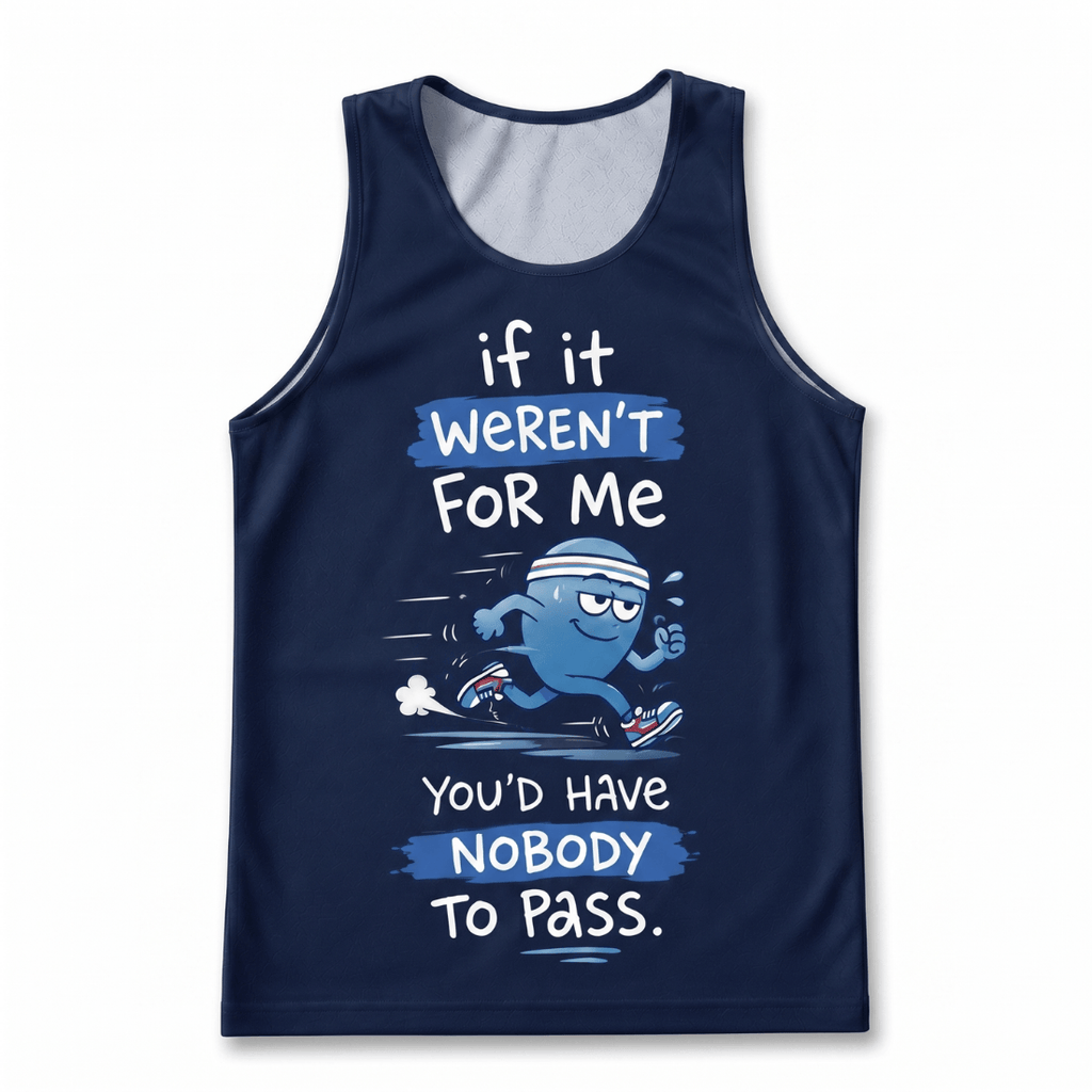 Nobody To Pass Tech Running Tank Top