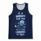 Nobody To Pass Tech Running Tank Top