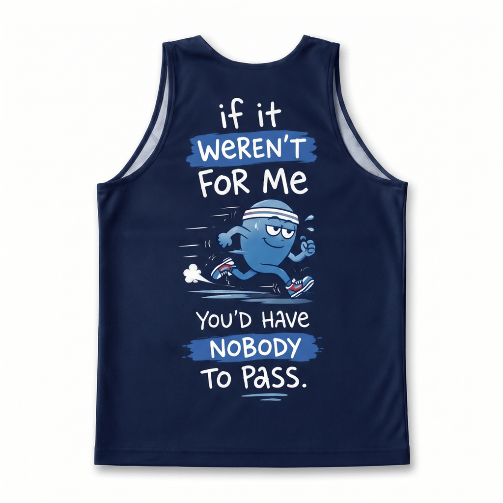 Nobody To Pass Tech Running Tank Top