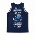 Nobody To Pass Tech Running Tank Top