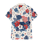 Patriotic Hawaiian Shirt - American Eagle Flag Aloha Shirt