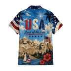 Patriotic Hawaiian Shirt - USA Aloha Shirt