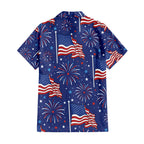 Patriotic Hawaiian Shirt - USA Flag Aloha Shirt