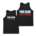 Personalized Chicago Running Tank Top Custom Name Runs Chicago Running Singlet for Men and Women