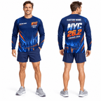 Personalized NYC 26.2 Marathon 2026 Unisex Running Long Sleeve Shirt