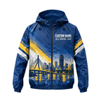 Personalized 26.2 Boston 2027 Running Windbreaker Jacket