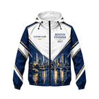 Personalized Boston Finisher 2027 Running Windbreaker Jacket