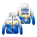 Personalized Boston Qualifier Training 2027 Running Windbreaker Jacket