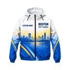 Personalized Boston Qualifier Training 2027 Running Windbreaker Jacket