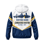 Personalized Conquered Boston 26.2 2027 Running Windbreaker Jacket