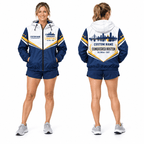 Personalized Conquered Boston 26.2 2027 Running Windbreaker Jacket